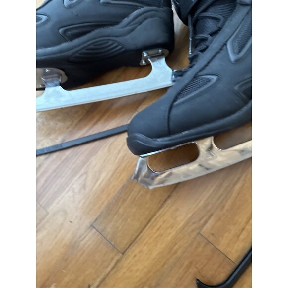 Jackson Ultima Softec Elite Black Men's Ice Skates with Mark II Blades Size 5 - Picture 11 of 14